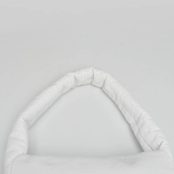 Balenciaga White Padded Leather Monaco Small Shoulder Bag - Picture 5 of 12